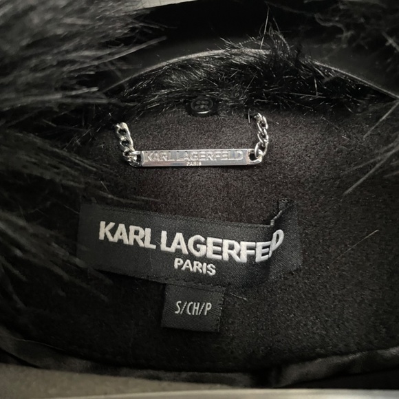 Karl Lagerfeld Wool blend coat size S - Picture 4 of 4